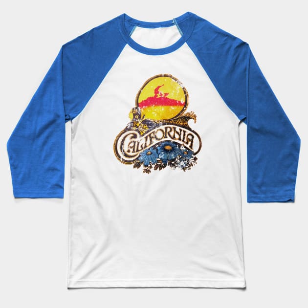 California Baseball T-Shirt by retrorockit